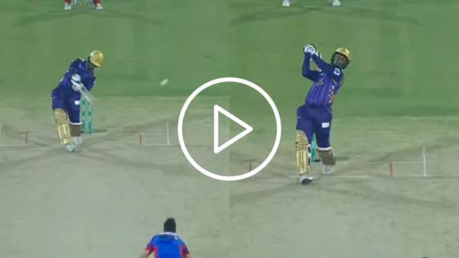 [Watch] Sherfane Rutherford Overcomes Final-Over Drama To Seal Thrilling Win For Quetta